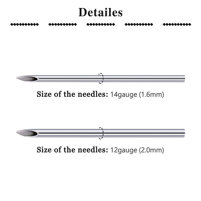 QWALIT Belly Button Piercing Kit - Stainless Steel Gold Navel Piercing Kit - Image 3